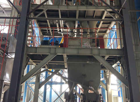 时产10-15吨的建筑干粉砂浆生产线
